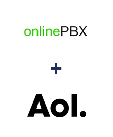 Інтеграція onlinePBX та AOL