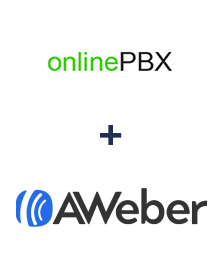 Інтеграція onlinePBX та AWeber