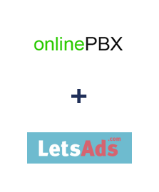 Інтеграція onlinePBX та LetsAds Інтеграція onlinePBX та LetsAds