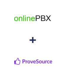 Інтеграція onlinePBX та ProveSource Інтеграція onlinePBX та ProveSource