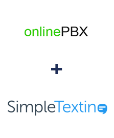 Інтеграція onlinePBX та SimpleTexting