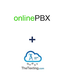 Інтеграція onlinePBX та TheTexting Інтеграція onlinePBX та TheTexting
