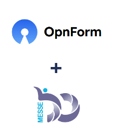 Інтеграція OpnForm та Messedo