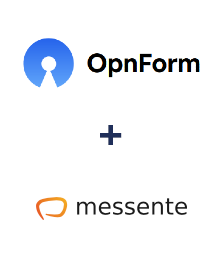 Інтеграція OpnForm та Messente