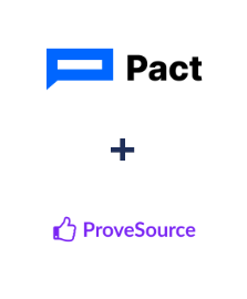 Інтеграція Pact та ProveSource Інтеграція Pact та ProveSource