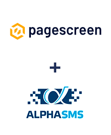 Інтеграція Pagescreen та AlphaSMS