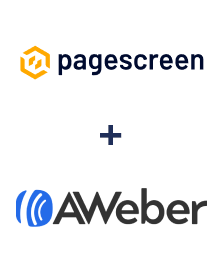 Інтеграція Pagescreen та AWeber