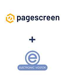 Інтеграція Pagescreen та Electronic Vostok Інтеграція Pagescreen та Electronic Vostok