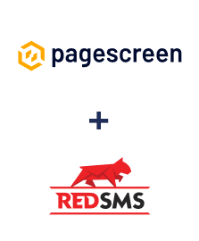 Інтеграція Pagescreen та RedSMS Інтеграція Pagescreen та RedSMS