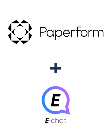 Інтеграція Paperform та E-chat