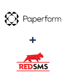 Інтеграція Paperform та RedSMS Інтеграція Paperform та RedSMS