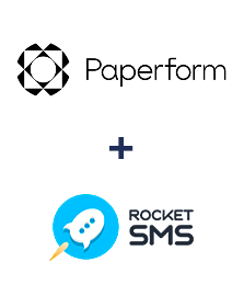 Інтеграція Paperform та RocketSMS Інтеграція Paperform та RocketSMS