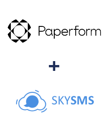 Інтеграція Paperform та SkySMS