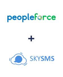 Інтеграція PeopleForce та SkySMS