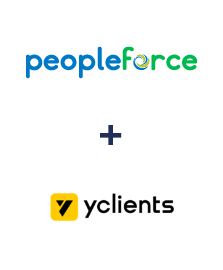 Інтеграція PeopleForce та YClients Інтеграція PeopleForce та YClients
