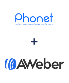 Інтеграція Phonet та AWeber