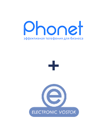 Інтеграція Phonet та Electronic Vostok Інтеграція Phonet та Electronic Vostok
