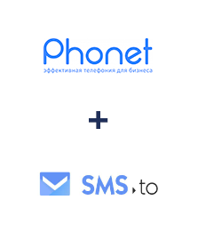 Інтеграція Phonet та SMS.to