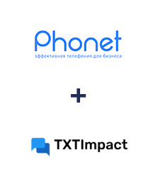 Інтеграція Phonet та TXTImpact