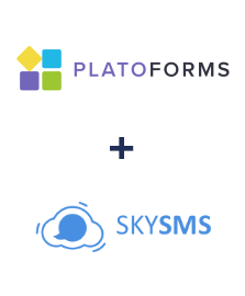 Інтеграція PlatoForms та SkySMS