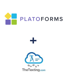 Інтеграція PlatoForms та TheTexting