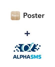 Інтеграція Poster та AlphaSMS