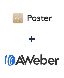 Інтеграція Poster та AWeber