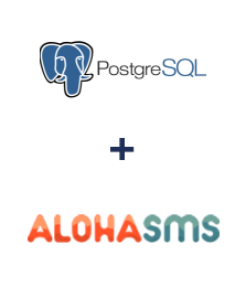 Інтеграція PostgreSQL та AlohaSMS Інтеграція PostgreSQL та AlohaSMS