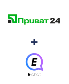 Інтеграція Приват24 та E-chat