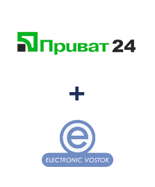 Інтеграція Приват24 та Electronic Vostok Інтеграція Приват24 та Electronic Vostok