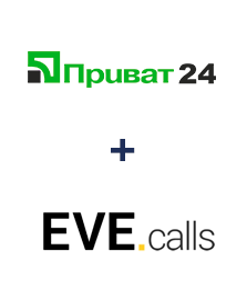 Інтеграція Приват24 та Evecalls