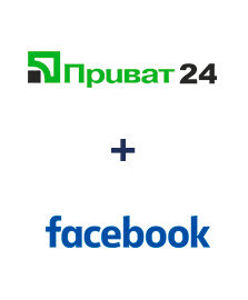 Інтеграція Приват24 та Facebook