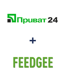 Інтеграція Приват24 та Feedgee