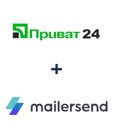 Інтеграція Приват24 та MailerSend