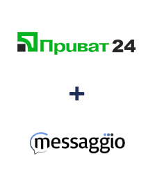 Інтеграція Приват24 та Messaggio