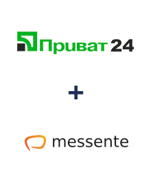 Інтеграція Приват24 та Messente