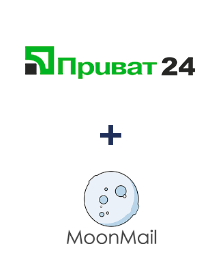 Інтеграція Приват24 та MoonMail