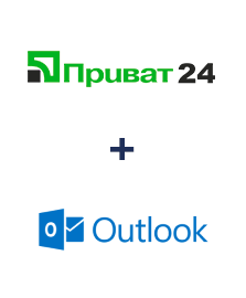 Інтеграція Приват24 та Microsoft Outlook