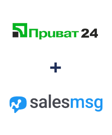 Інтеграція Приват24 та Salesmsg