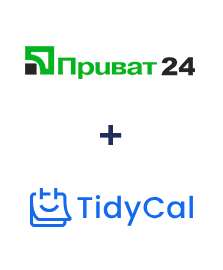 Інтеграція Приват24 та TidyCal