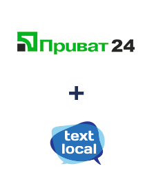 Інтеграція Приват24 та Textlocal