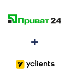 Інтеграція Приват24 та YClients