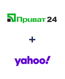 Інтеграція Приват24 та Yahoo!