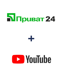 Інтеграція Приват24 та YouTube