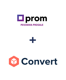 Інтеграція Prom та ConvesioConvert