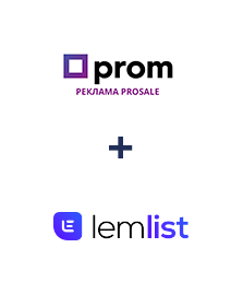 Інтеграція Prom та Lemlist