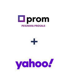 Інтеграція Prom та Yahoo!