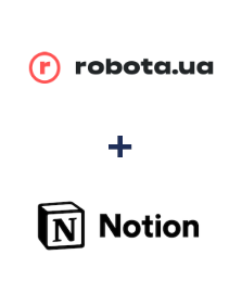 Інтеграція robota.ua та Notion