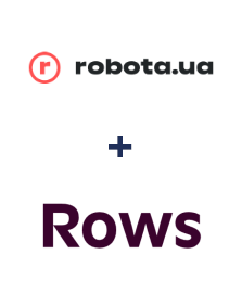 Інтеграція robota.ua та Rows