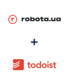 Інтеграція robota.ua та Todoist